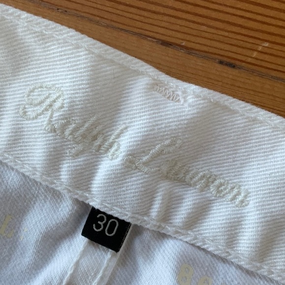 Ralph Lauren Black Label White Big Pony Jeans sz30 - Picture 8 of 8